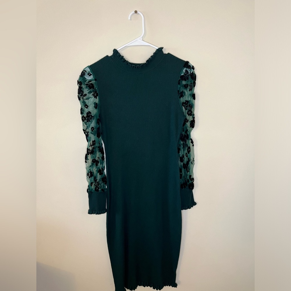 Green dress